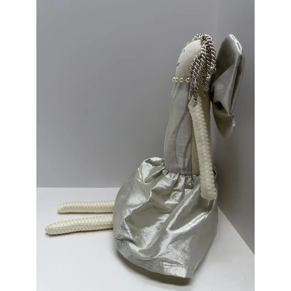 Woof & Poof Angel Doll (2014) – Metallic Skirt & Wings, Cloth Doll with Logo